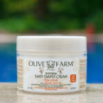 Cremă organică pentru zona scutecului - Olive Farm
