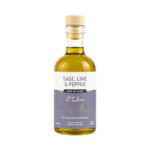 Ulei de măsline Extravirgin Premium cu Salvie, Lime și Piper
